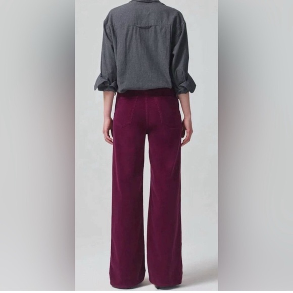 Citizens of Humanity Paloma Corduroy Pants| Size  29 |High Rise Baggy |Wide Leg - Picture 2 of 8